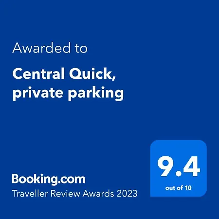 Quick, Private Parking 公寓